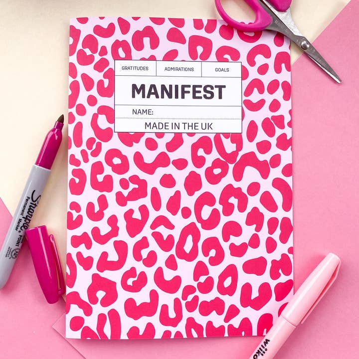 Nevele Official - Wholesale Journal/Diary - Leopard Print Manifesting Journal2