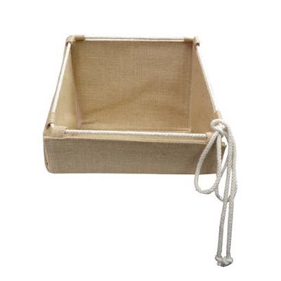 Vassoi in iuta a forma rettangolare per la vendita all'ingrosso da parte di Everything Bags Inc