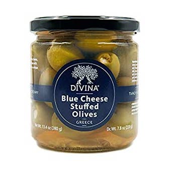 DiVina Blue Cheese Stuffed Olives for wholesale by Keystone Cheese