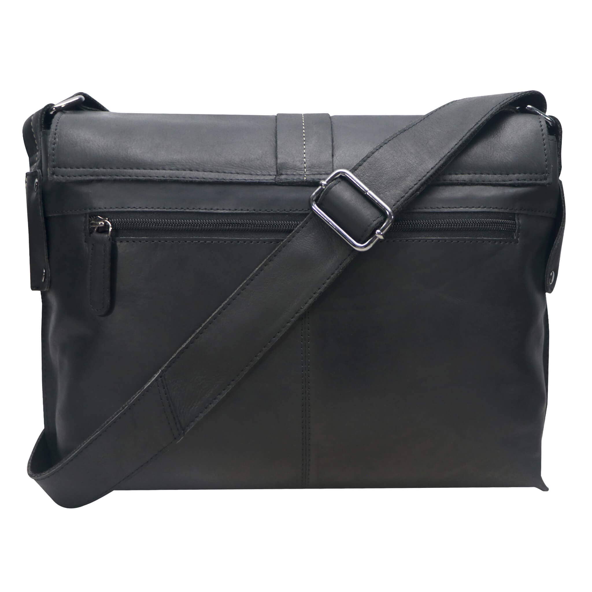 Greenwood - Wholesale Messenger Bag - Unisex - Chris leather bag men's shoulder bag wide strap women11