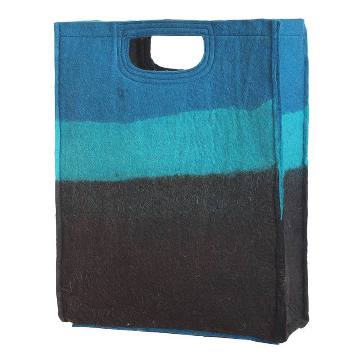Hand felted wool Regularly $85 Sale $45 Norwqlk bag for wholesale by Erik & Mike