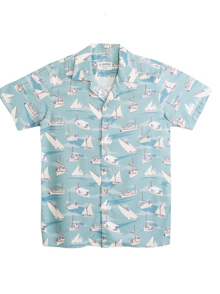 Galoha - Wholesale Button Down Shirt - Men's - LLAÜT- Galoha Bowling Shirt0