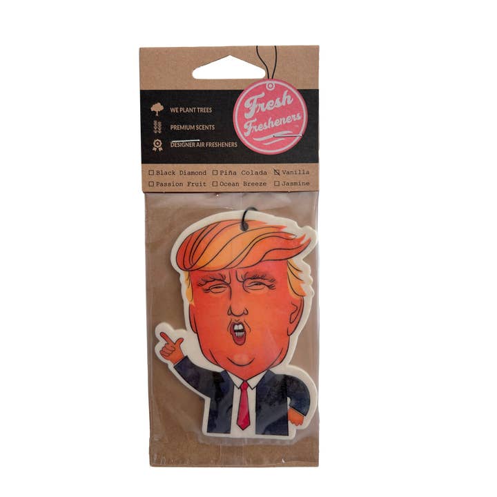 Fresh Fresheners - Wholesale Car Freshener - Unisex - Trump2 Air Freshener Pack of 121