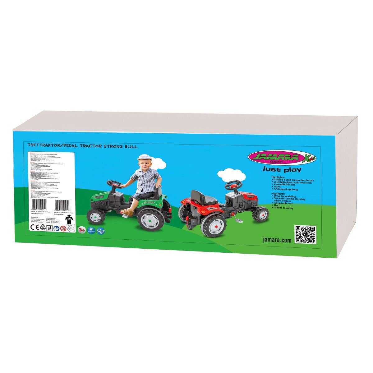 mhw24 - Wholesale Toy Car/Truck - Kids - Strong Bull red pedal tractor1