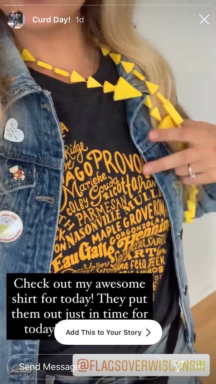 Flags Over Wisconsin – Großhandel T-Shirt mit Siebdruck – Unisex – Wisconsin Cheese T-Shirt 3