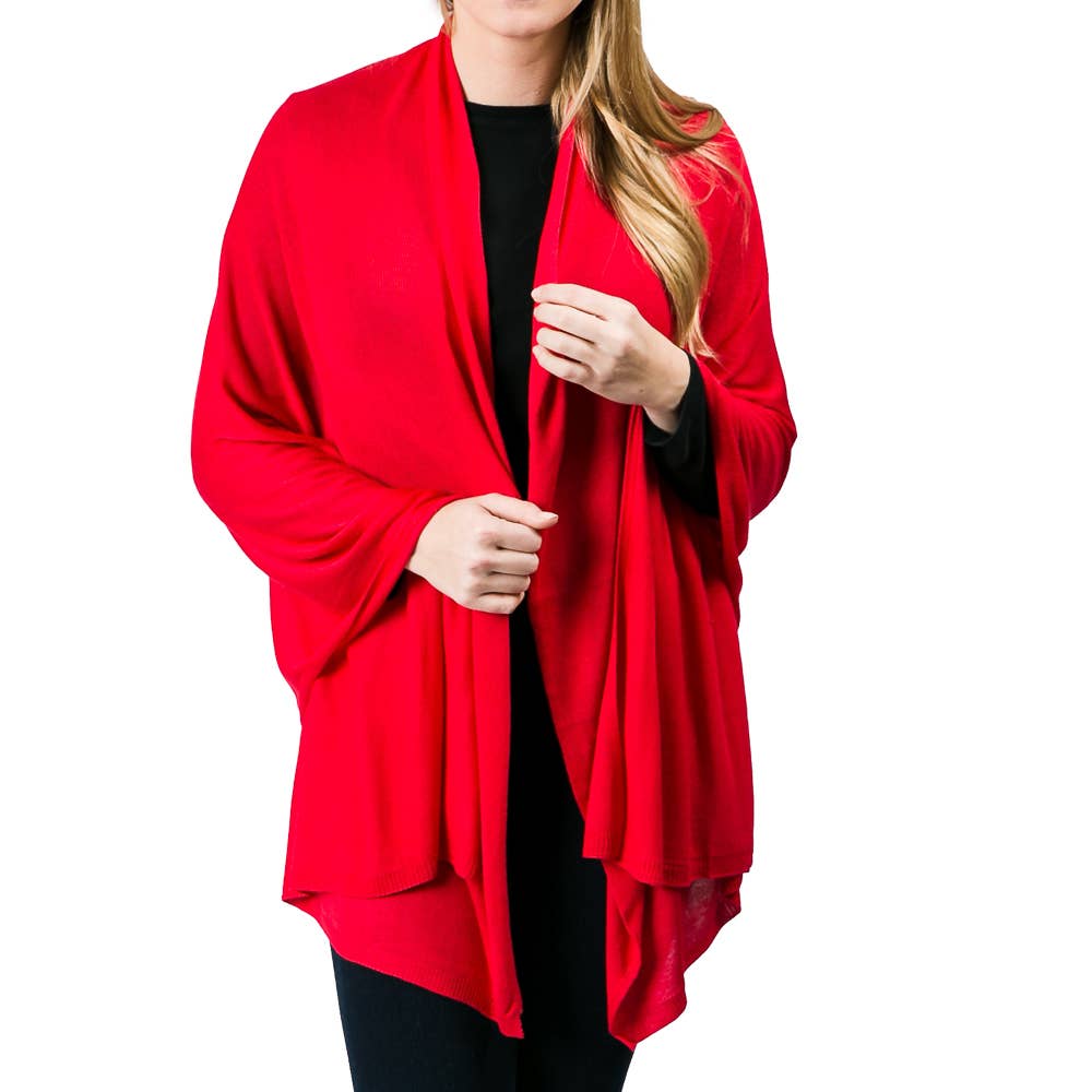 Top It Off - Wholesale Wrap - Women's - Ari Bamboo Shawl - Travel Friendly Chic Layer0