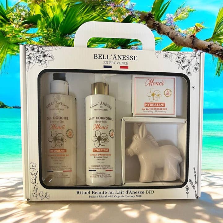 Monoï Gift Set with Donkey Milk for wholesale by S2Z Cosmetics