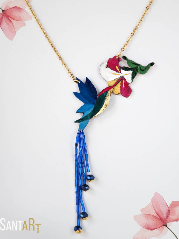 Collana Colibrì per la vendita all'ingrosso da parte di Santart