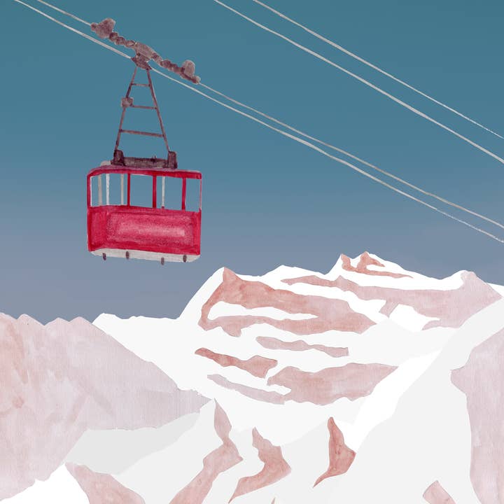 mantika studio - Wholesale Art Print - Mountain Love - Lift