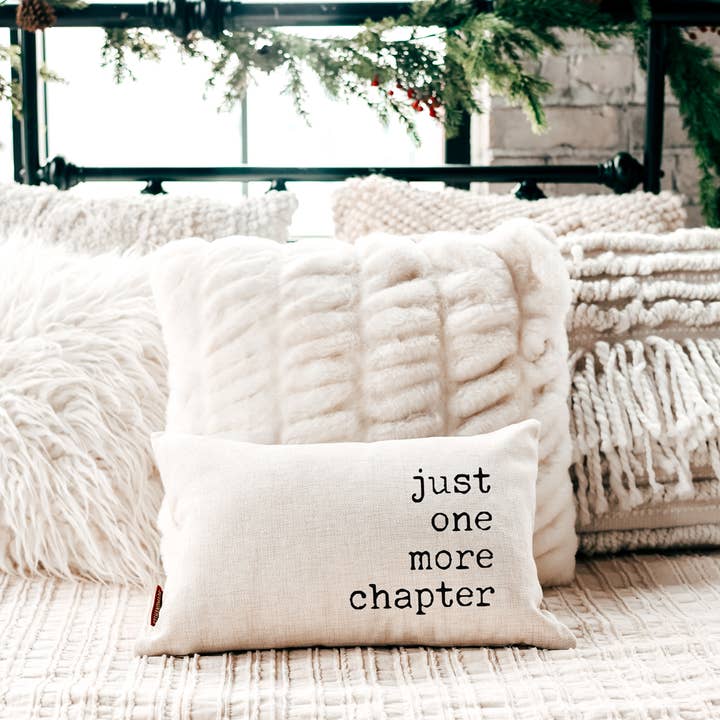 521handmade - Wholesale Throw/Decorative Pillow - Book Pillow - Just One More Chapter Reading Pillow3
