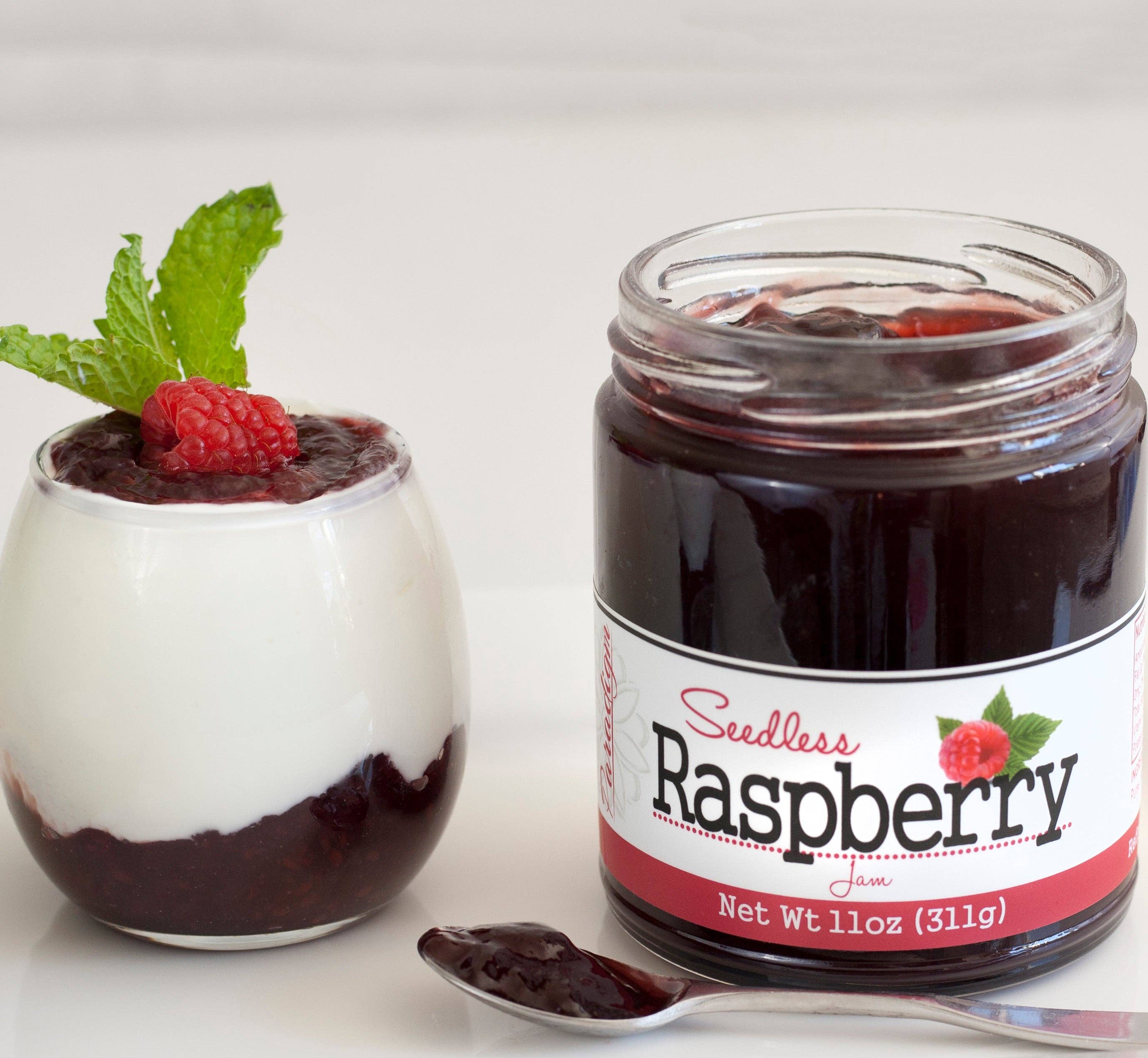 Paradigm Foodworks - Wholesale Jam/Jelly - Paradigm Seedless Raspberry Jam1