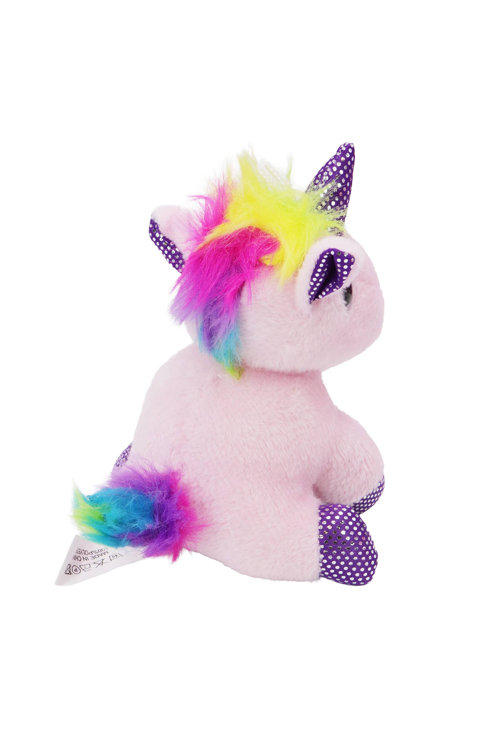 SURTIDO Bolsa de transporte con peluche de unicornio y poni - 12 unidades de venta al por mayor en Faire6