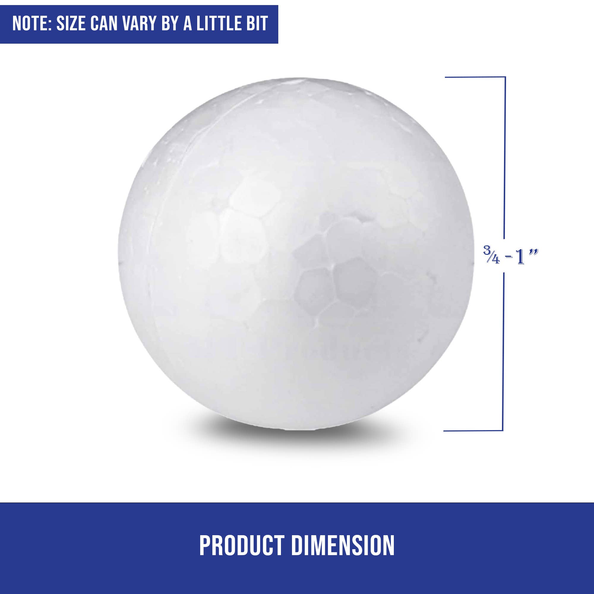 MT Products - Wholesale Craft Supplies - MT Products Round Polystyrene Foam Balls for Arts & Crafts2