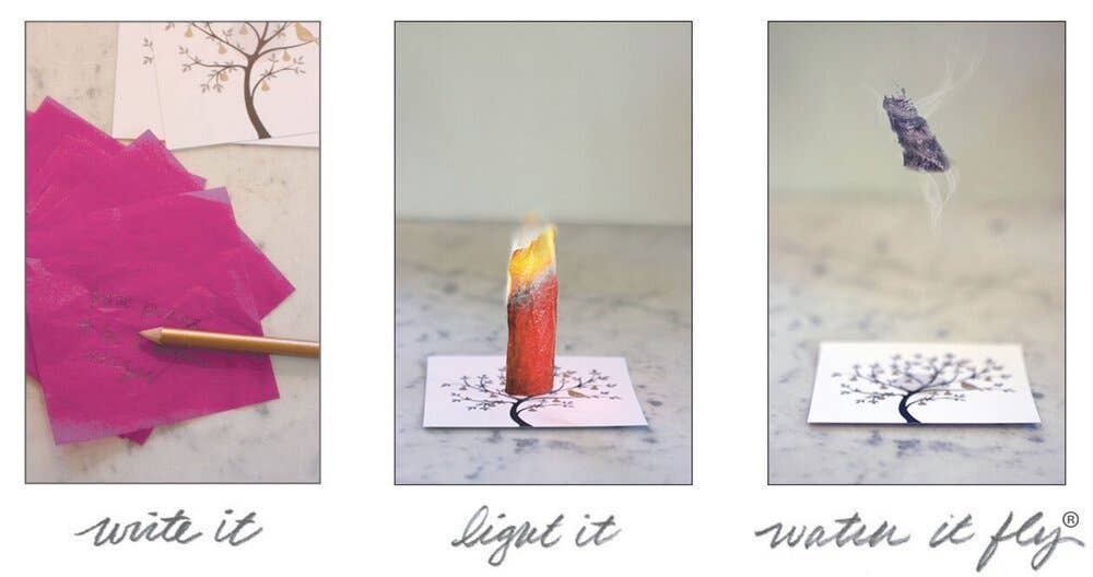 FLYING WISH PAPER ® - Wholesale Birthday Card - Flying Wish Paper® Limited Offer – 4 Large Gathering Kits5