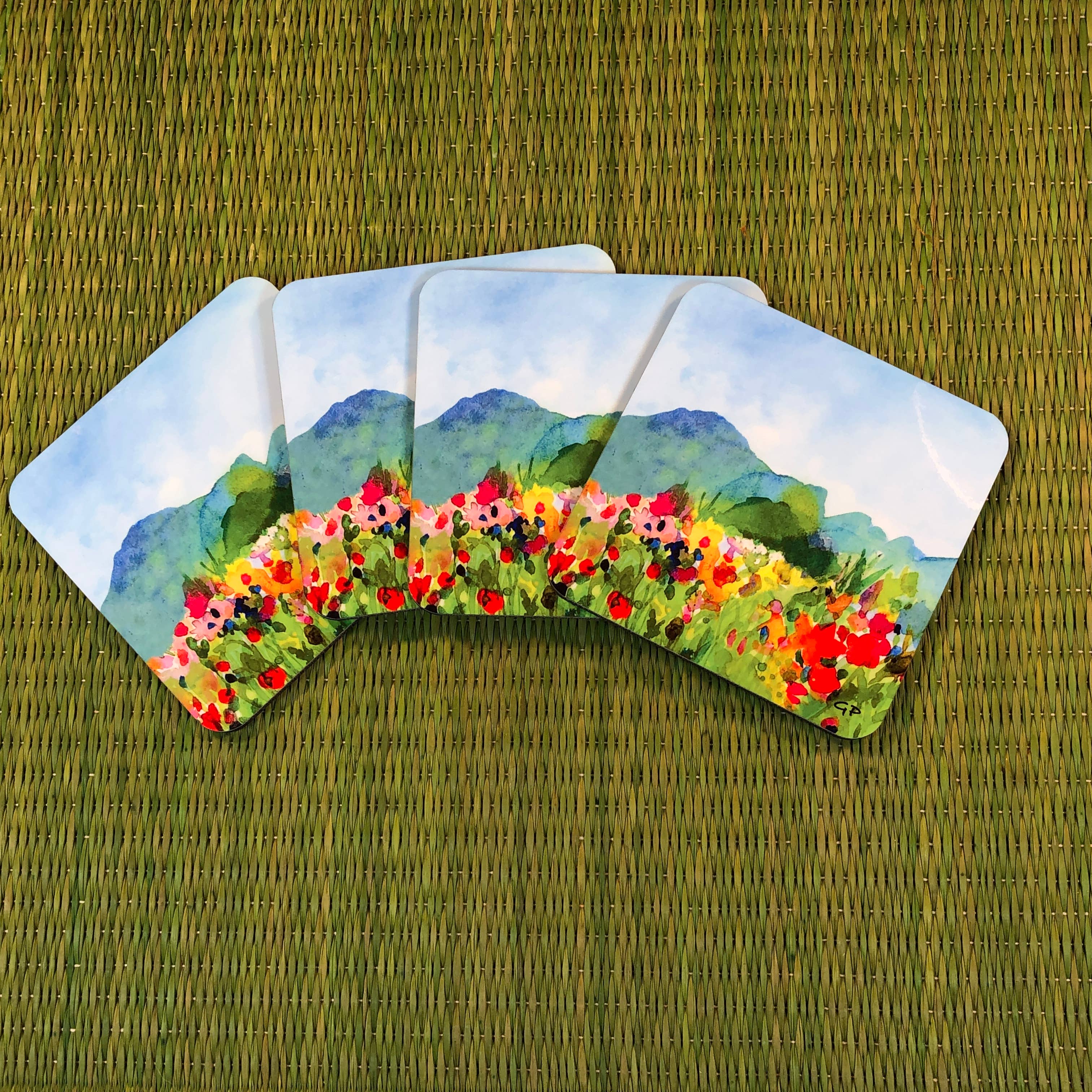 GP Originals - Wholesale Coasters - Wildflower Frenzy  Coaster set of 42