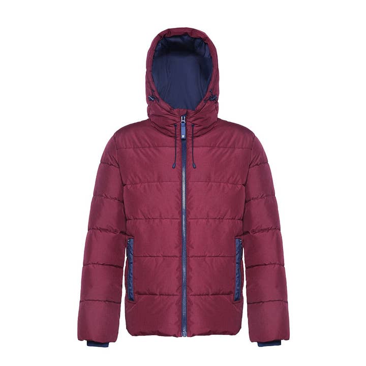 Rokka & Rolla, Inc - Wholesale Puffer Jacket - Men's - Men's Thermal Line Coat Reflective Heavy Puffer Jacket