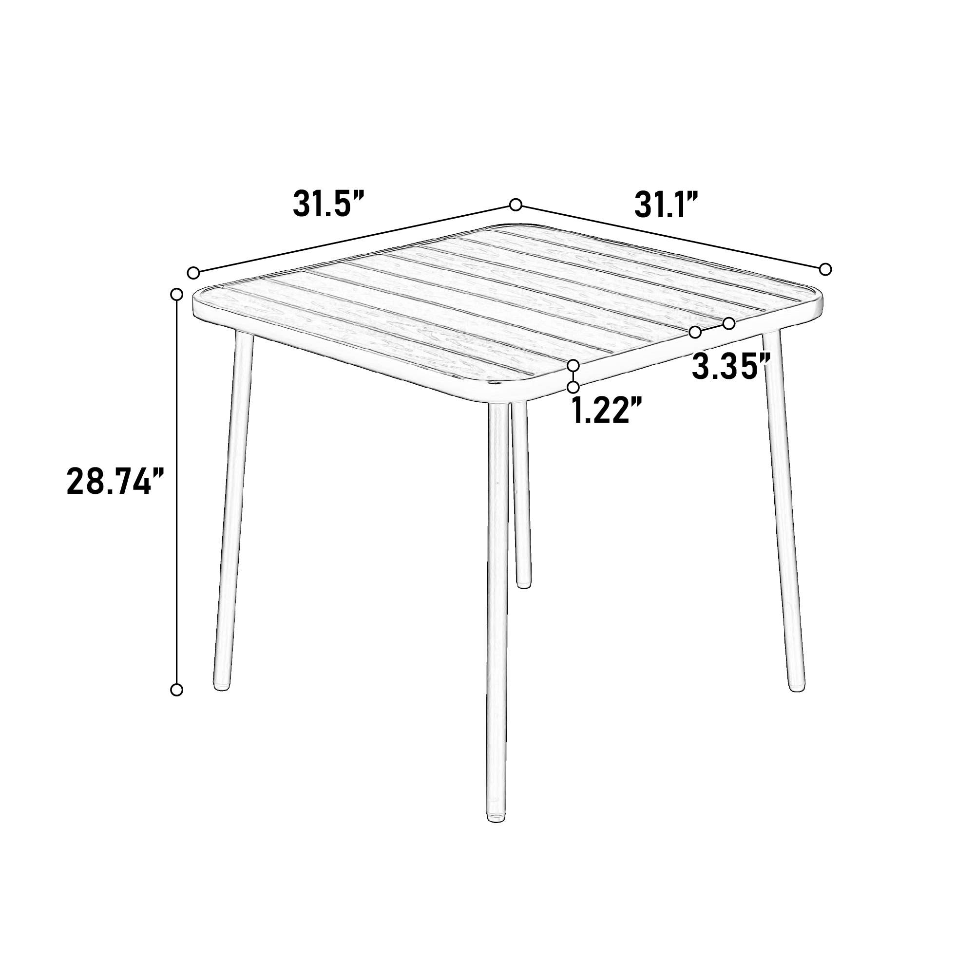 HOMYCASA DESIGN INC - Wholesale Patio Set - All-Weather Outdoor Patio Furniture Sets for Backyard Garden65