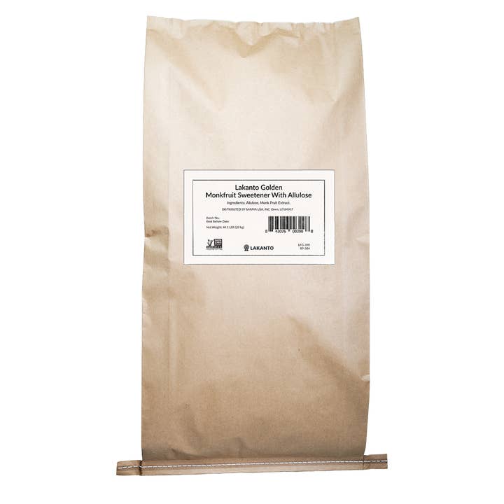 Lakanto - Wholesale Sugar/Sweetener - Lakanto Golden Monk Fruit Sweetener with Allulose - 20 KG