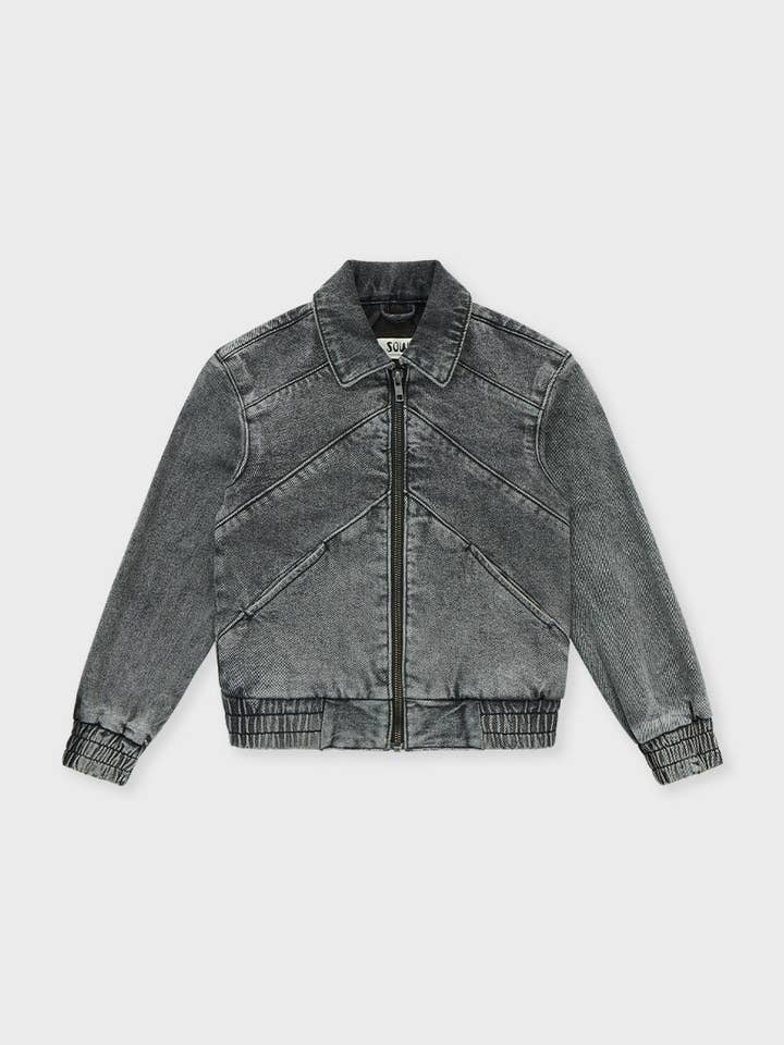 CHAQUETA DENIM STARBURST para venta al por mayor de SOW Kids