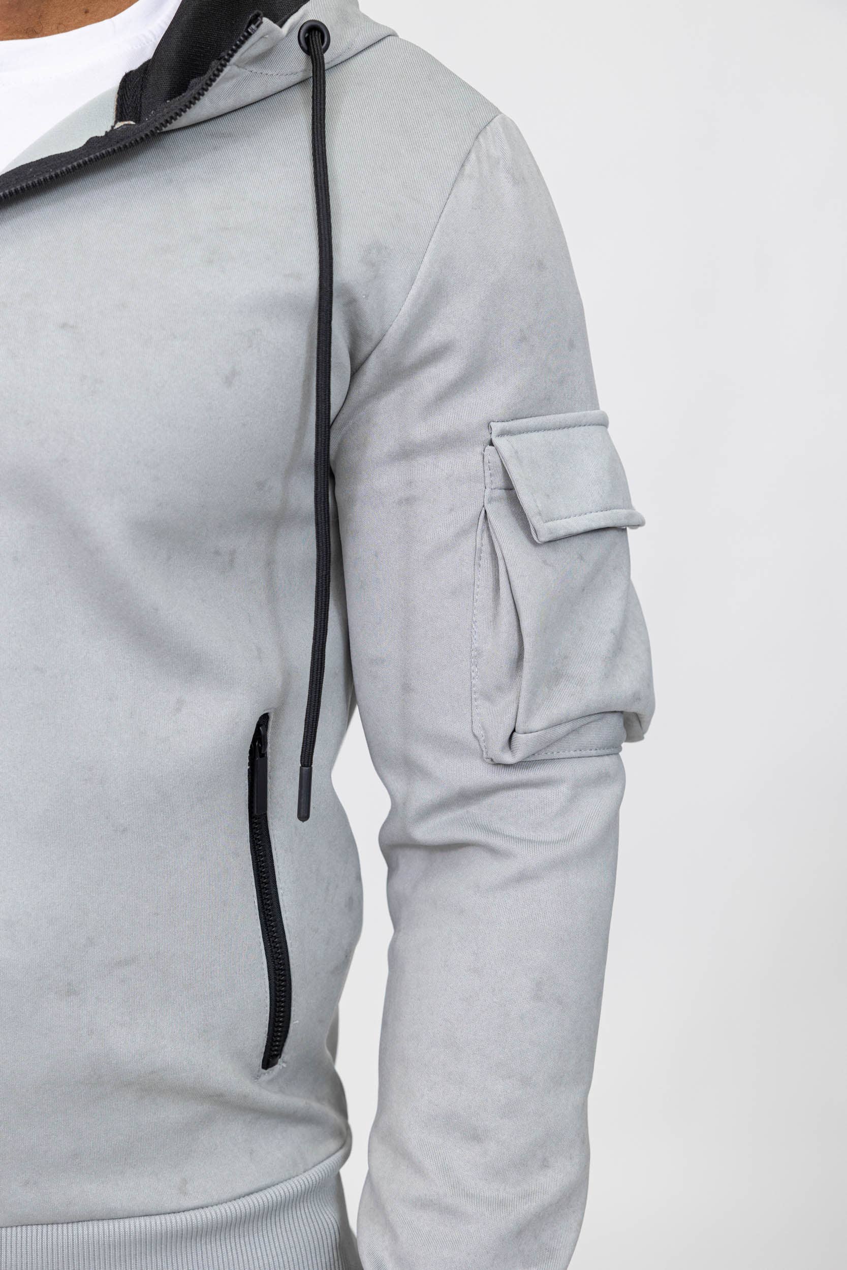 Zayne Paris – Großhandel Trainingsanzug – Herren – Joggingset mit Kapuzenjacke E699-22