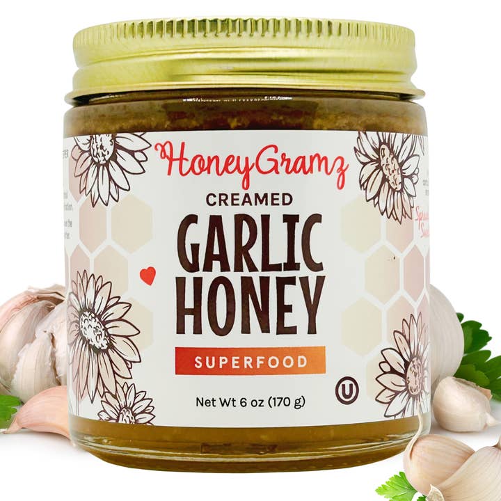 Garlic Honey for wholesale by HoneyGramz