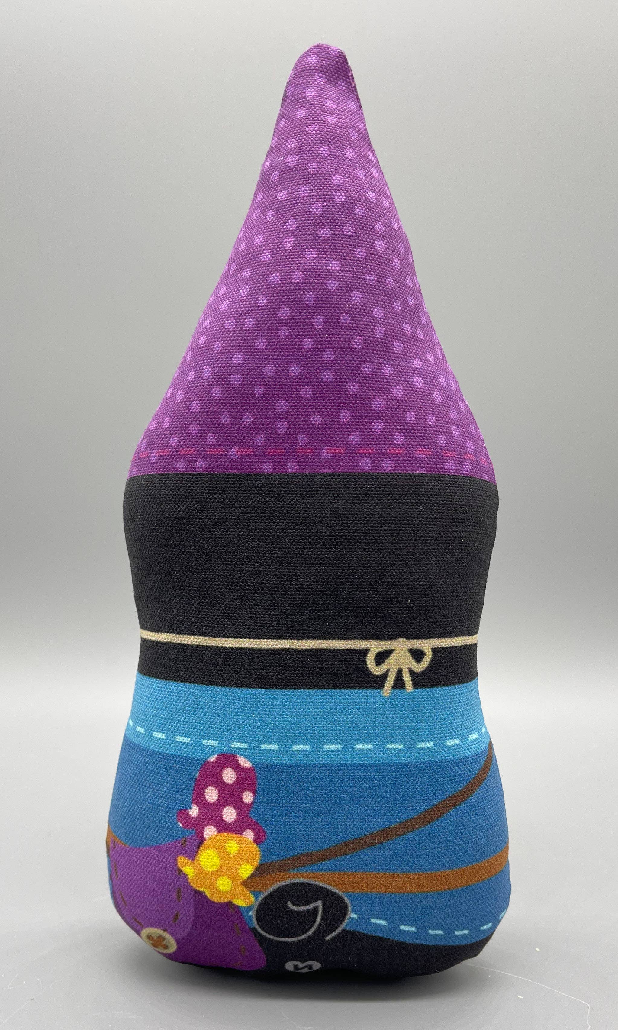 Nerfect Artistic Novelties - Wholesale Stuffed/Plush Toy - Kids & Baby - Small Black Pug Gnome Plush Toy1