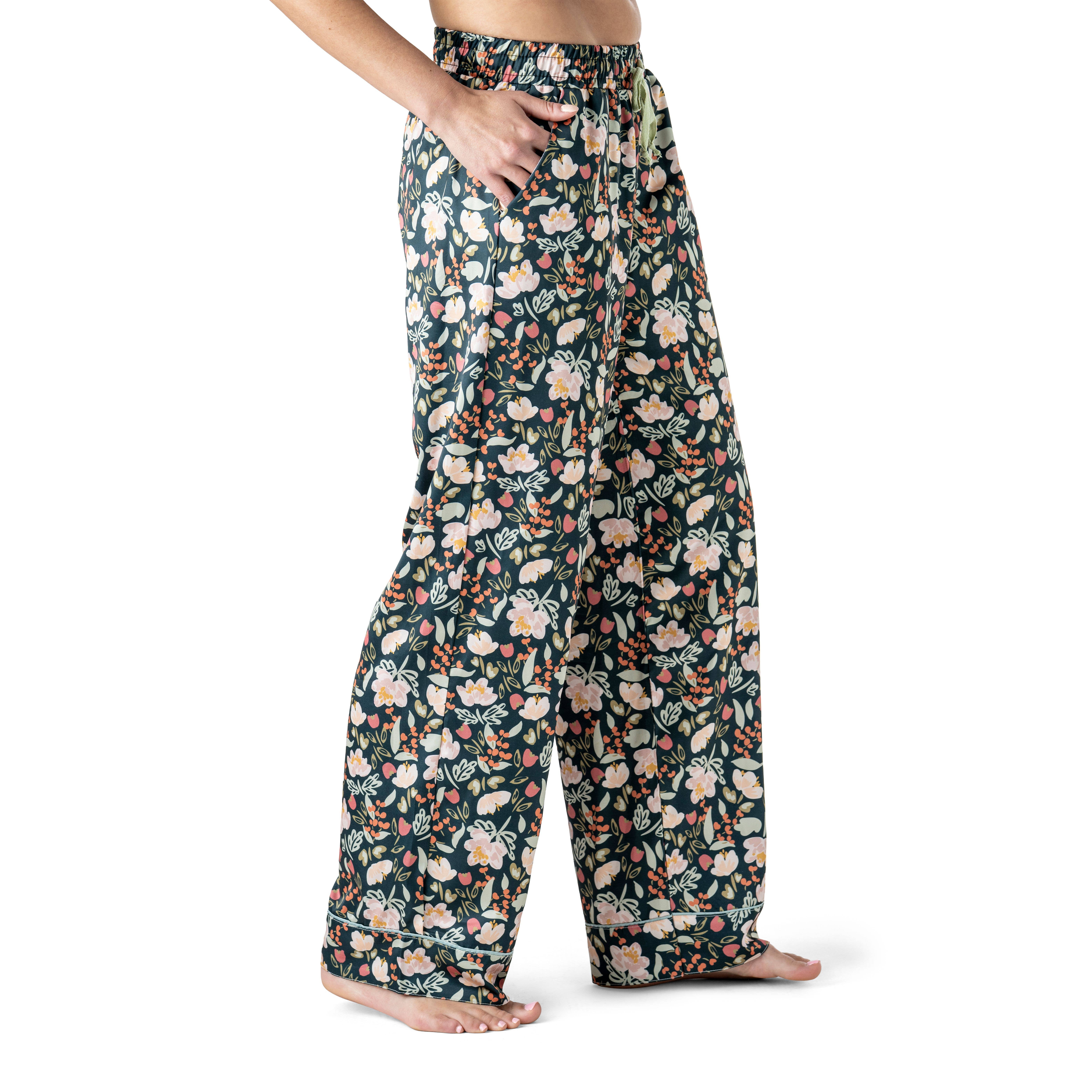 DM Merchandising - Wholesale Sleepwear Bottom - Women's - Hello Mello Bow So Lovely Satin Pajama Pant Open Stock4