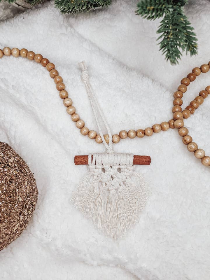 Mini-Mac Fringe Ornament for wholesale by Pretty Fly For A DIY