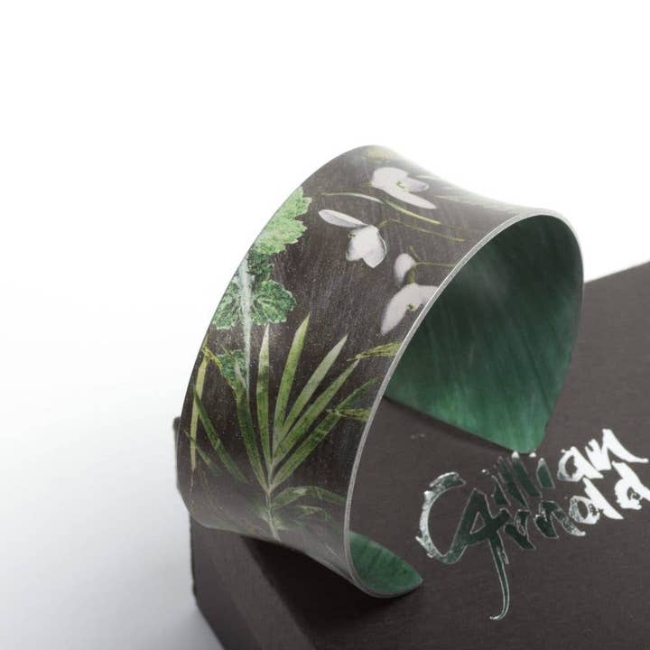 Brazalete tipo brazalete tipo brazalete con forma de campanilla de nieve para el nacimiento para venta al por mayor de Gillian Arnold Jewellery