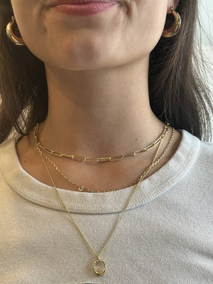 Gouden Gedoopte Ketting voor wholesale door Nette Road Wholesale