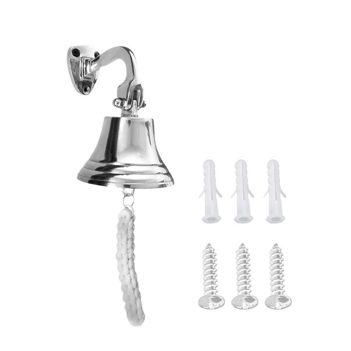 Chrome Ship /Last Order Dinner Bell Hang 3″ & More Sizes for wholesale by Alza
