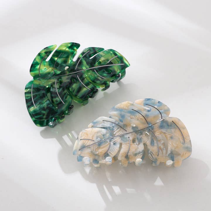 Assortiment Grande pince à griffes feuille de Monstera en vente sur Faire1