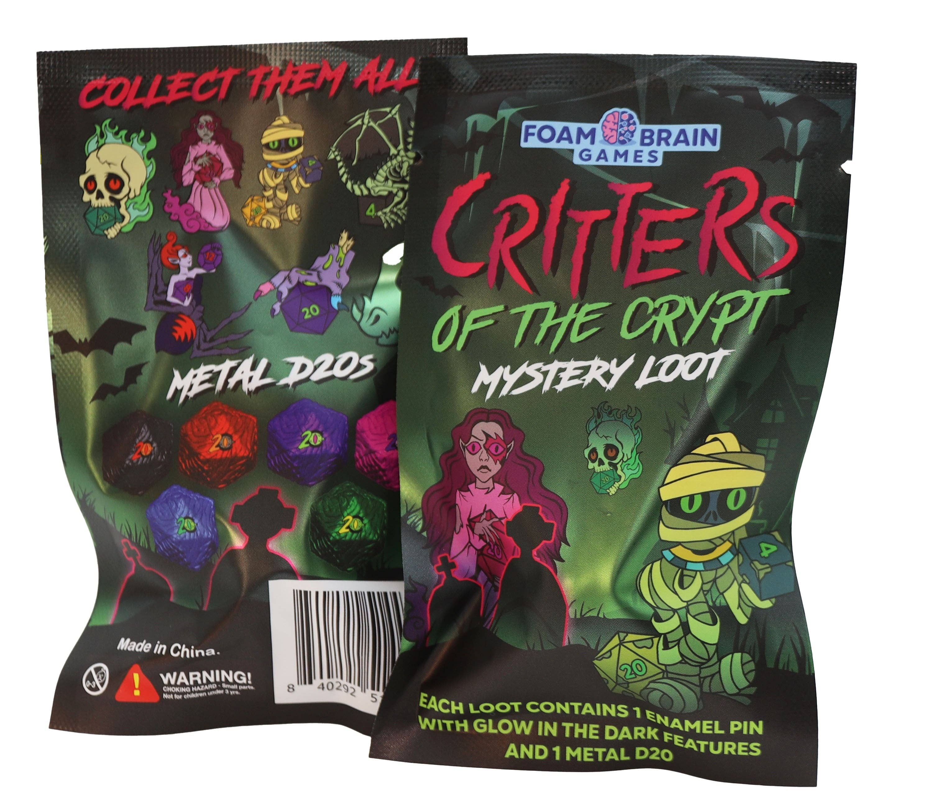 Foam Brain Games - Wholesale Dice - Mystery Loot: Critters of the Crypt7