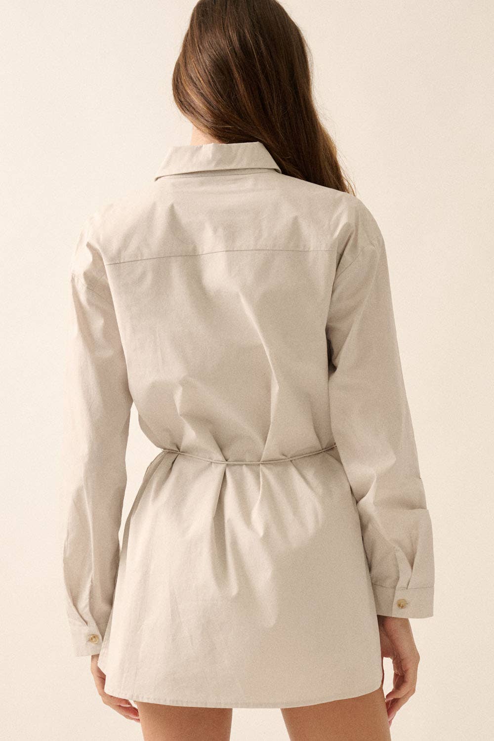 Promesa USA - Wholesale Romper - Women's - Solid Collar-Neck Layered Yoke-Back Romper35