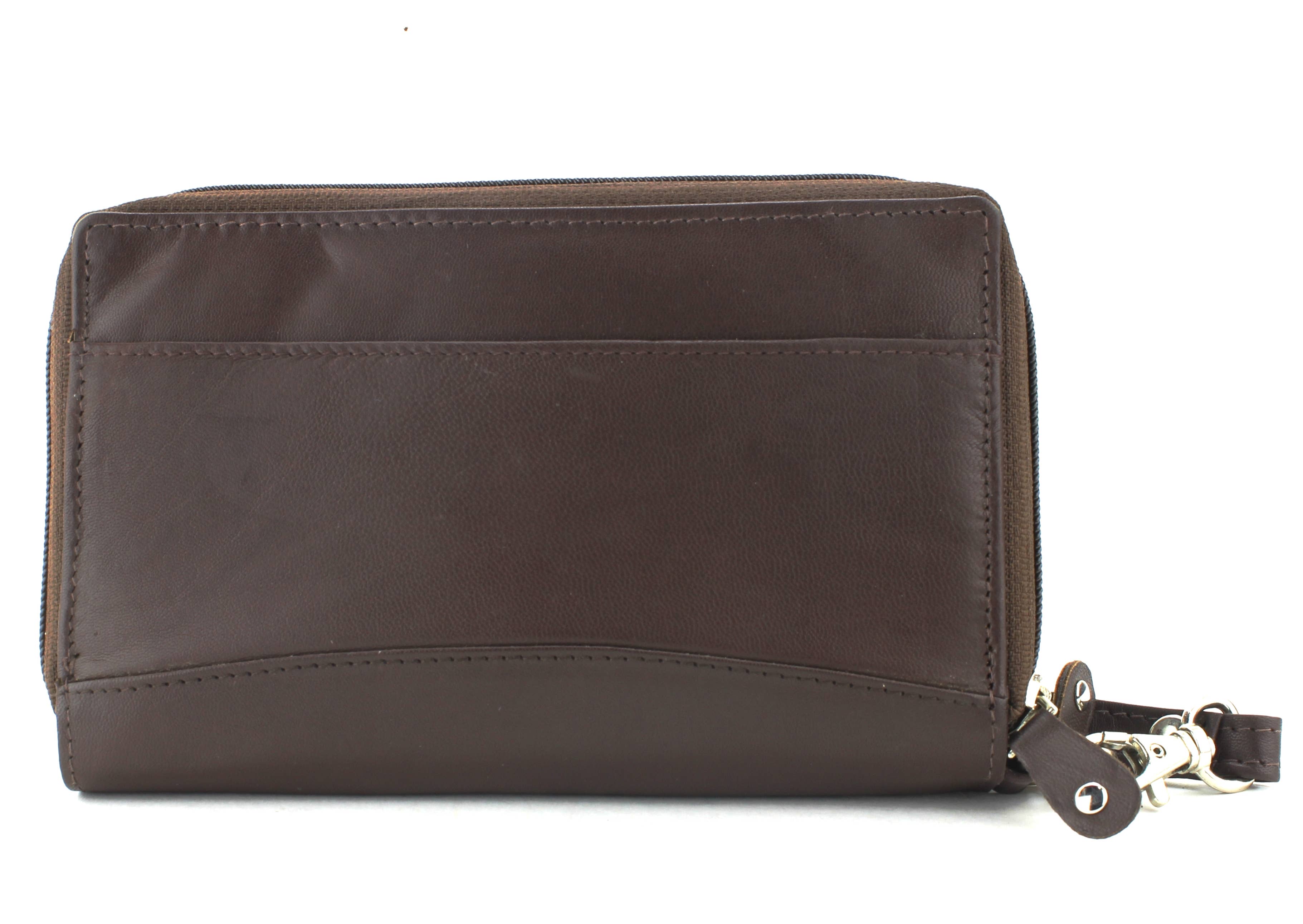 Leather Impressions Inc - Wholesale Wallet - Women's - Double Zipper Women's Clutch 1558516