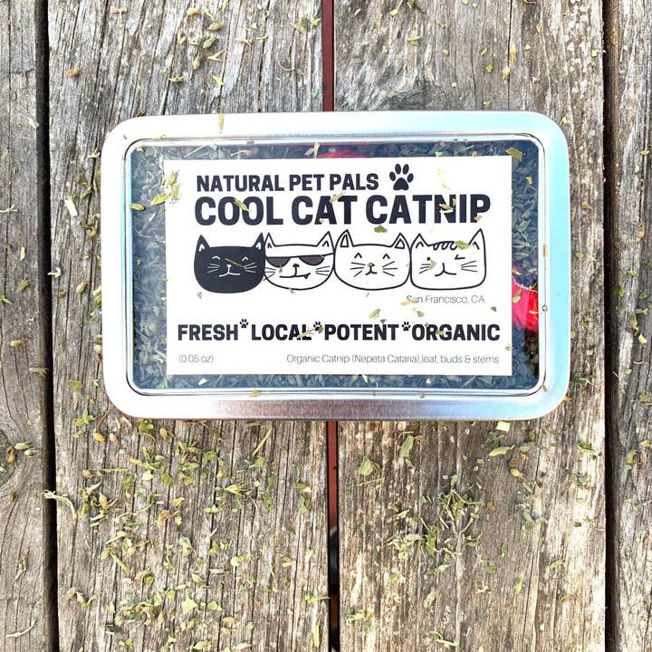 Cool Catnip blik voor wholesale door Natural Pet Pals