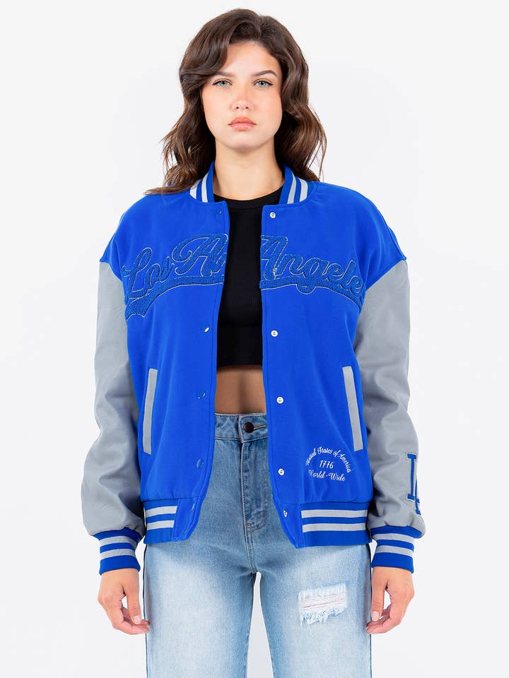 LOS ANGELES VARSITY JACKETS-RJK9411LA and other Purchase Wholesale varsity jacket. Free Returns & Net 60 Terms on Faire trending on Faire.