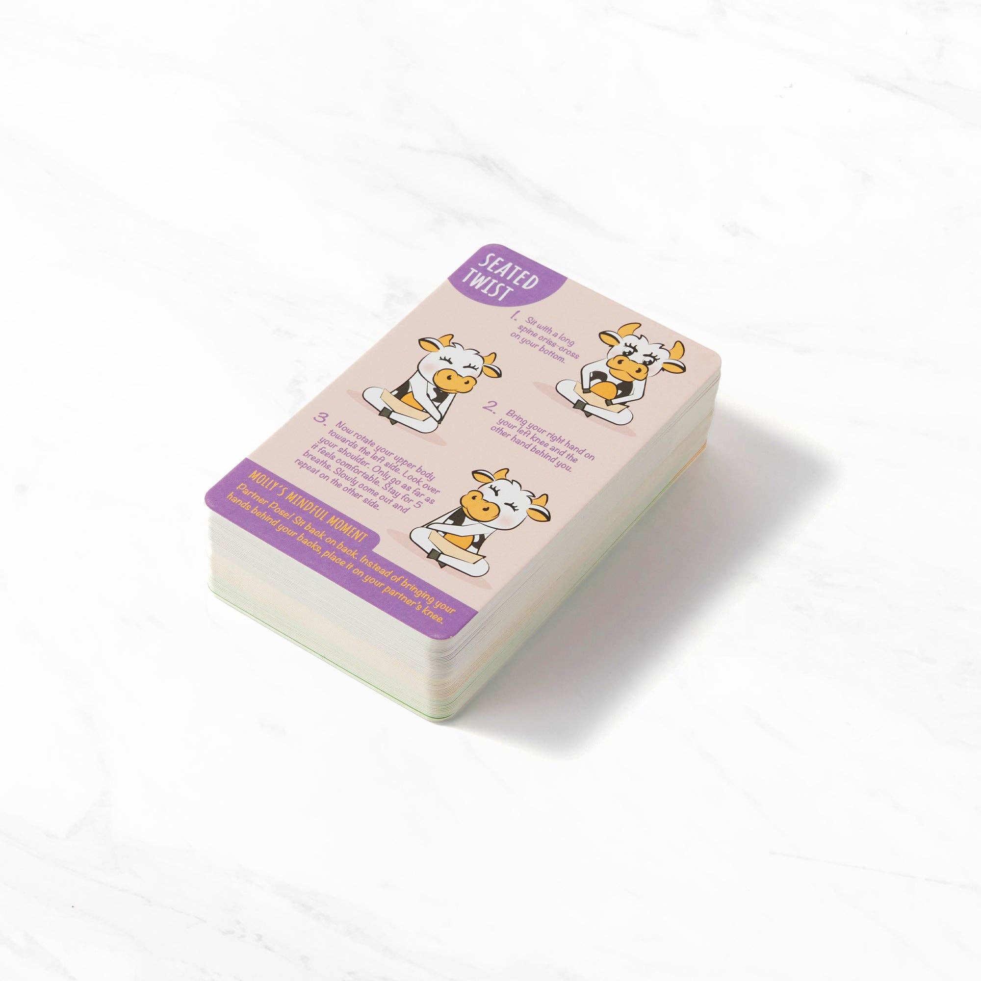 Myga - Wholesale Learning Cards - Kids & Baby - Myga Kids Yoga Cards – 52 Illustrated Yoga & Mindfulness2