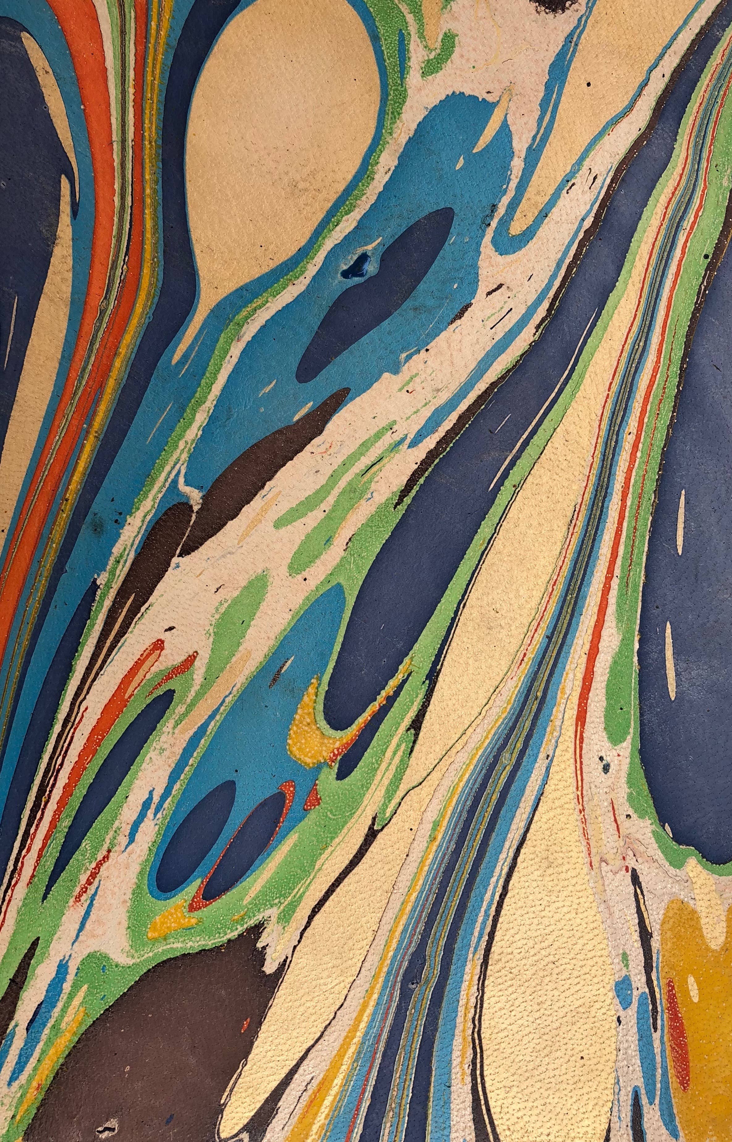 STUDIO CALEIDOSCOPE - Wholesale Makeup/Cosmetic Bag - Pouch Marbled Leather 17