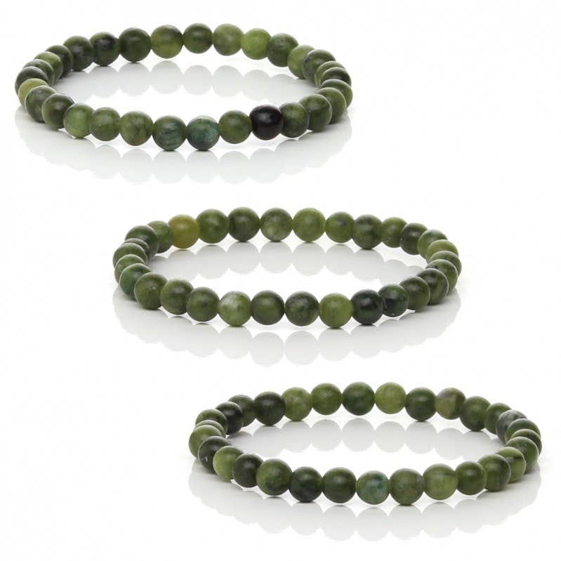 UniArt - Wholesale Cuff Bracelet - Jade bracelet (elastic)1