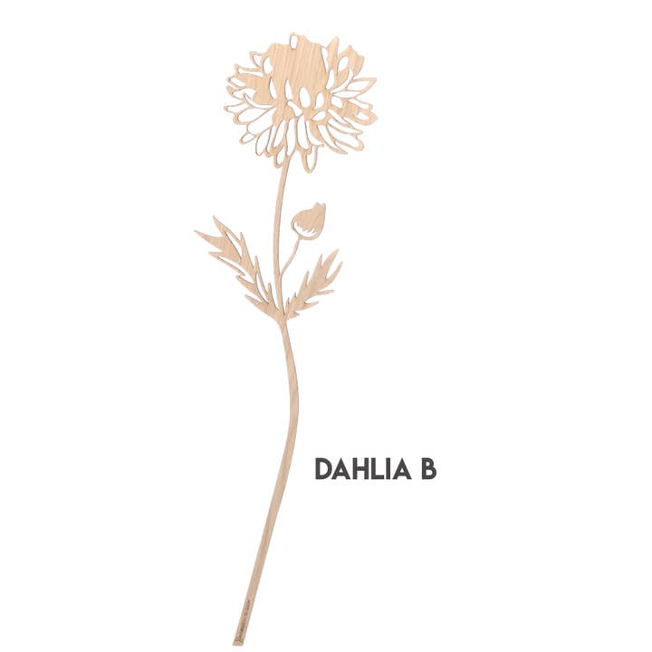 wood sensation - Wholesale Decorative Tabletop Object - Dalia's hout silhouet set 2 stuks2