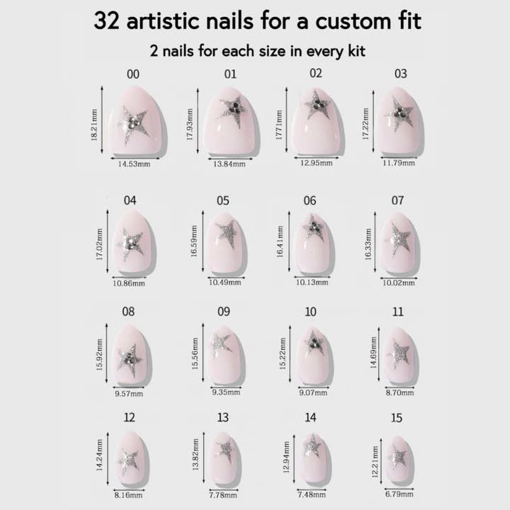 Celebritips - Wholesale Press-On/Fake Nails - Dream Dust4