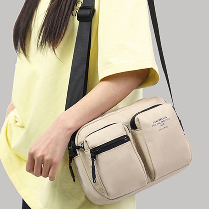 ★TOUT Y EST★ Ringkle Eco Messenger Ecru LMS5362-FEC Faire - Online Wholesale Marketplace for Retailers & Brands
