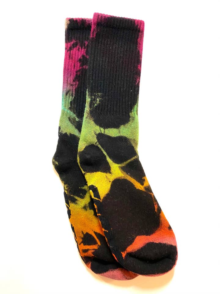 Just About Dyed - Wholesale Socks - Unisex - Reverse Tall Crew Socks2