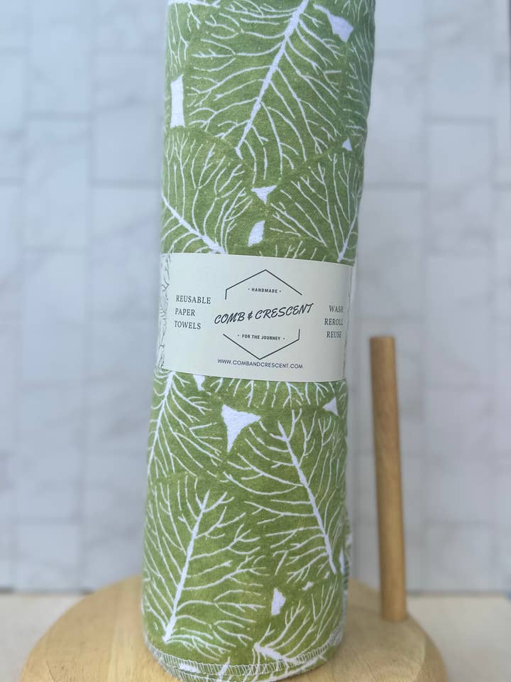 Kål återanvändbar pappershandduk för wholesale av Comb and Crescent
