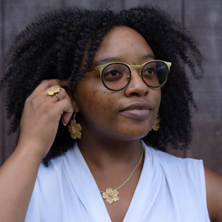 Perennial Peaces - Wholesale Jewelry Set - Cork Textile Torah Set3