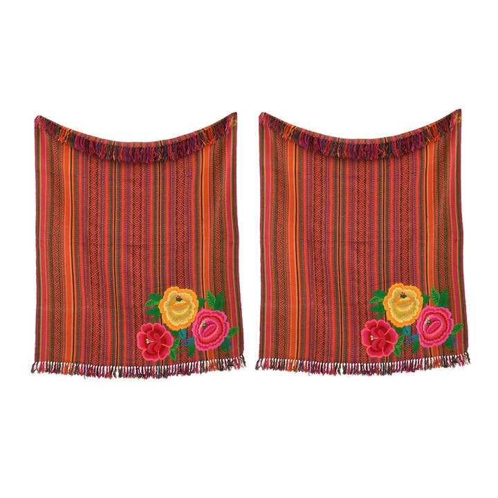 3ABSTTH56_PKPR Sæt/3 AMAYZING FLOWER SARAPE PLADE 50X60" for engroshandel hos Karma Living