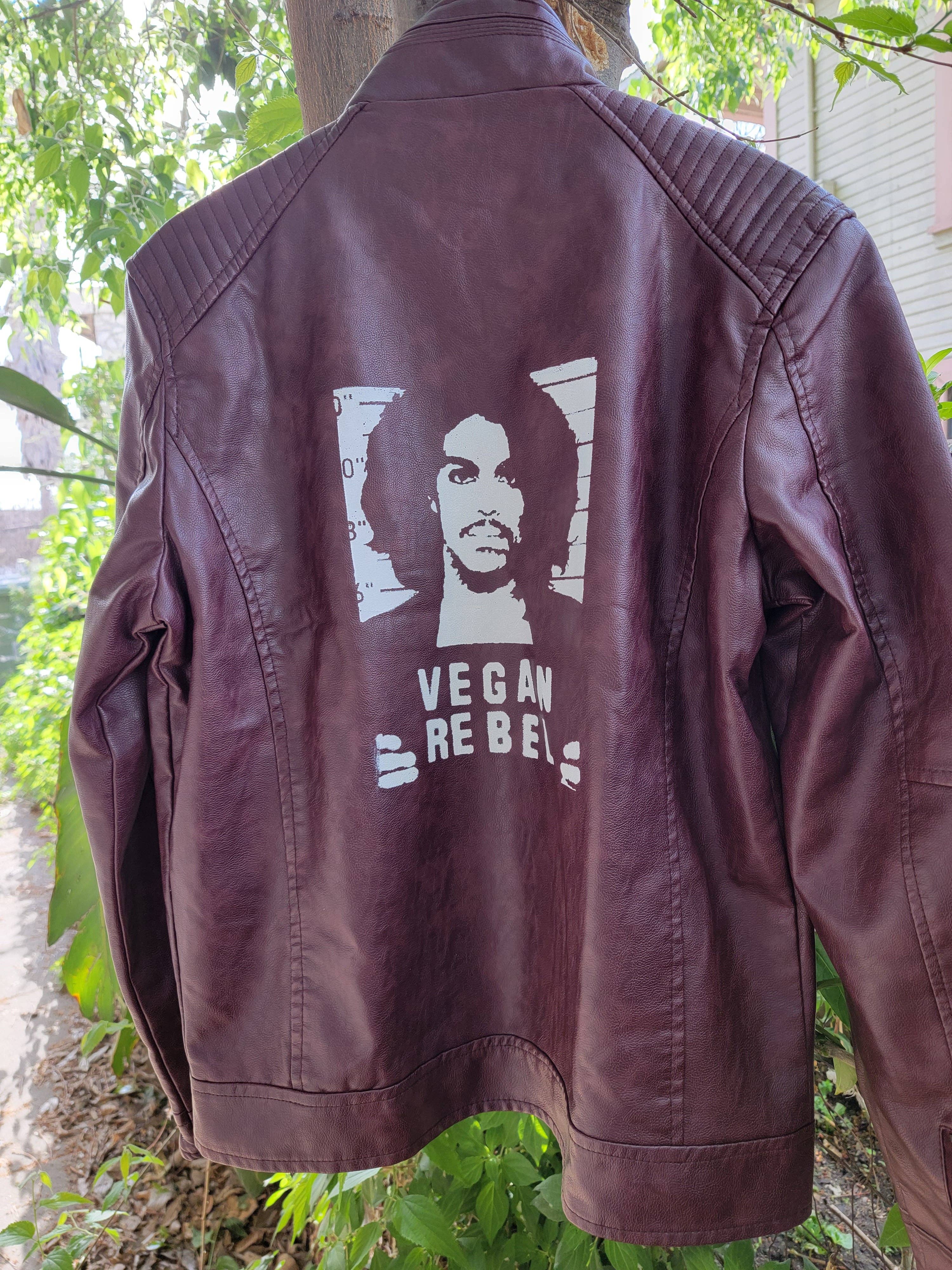Vegan Club - Wholesale Leather Jacket - Men's - Men's Faux Leather Jacket Vegan Rebel Prince2