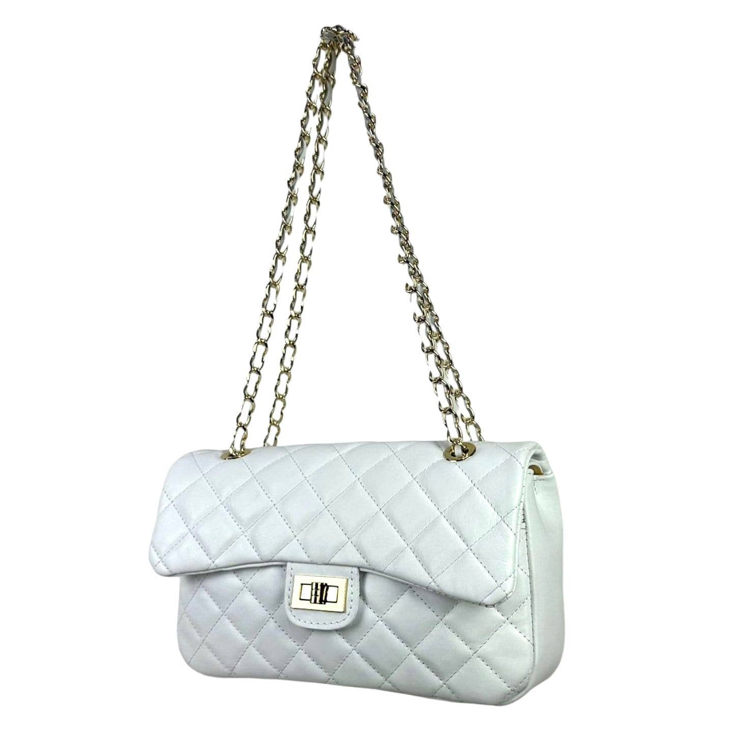 Chenson & Gorett – wholesale Axelremsväska – Dam – Extra premium quiltad läderväska för kvinnor. promo1