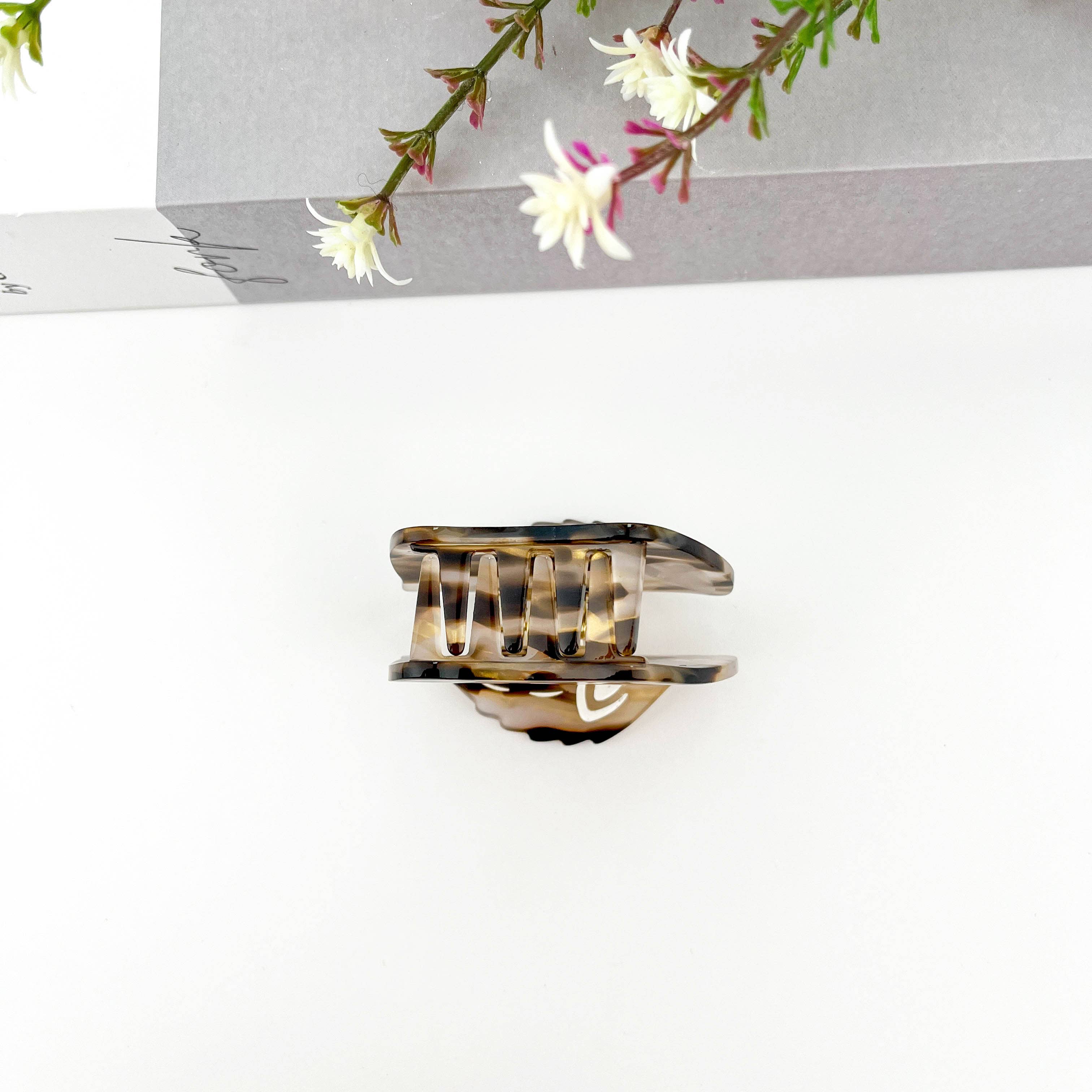 WildBoar Cartoon Wild Boar Acetate Animal Hair Clip for wholesale on Faire5